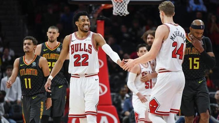 Chicago Bulls 4 uzatma sonunda kazandı Maçta 329 sayı çıktı...