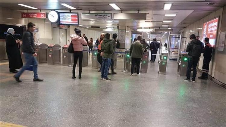 Yenikapı - Hacıosman metro hattındaki teknik arıza giderildi