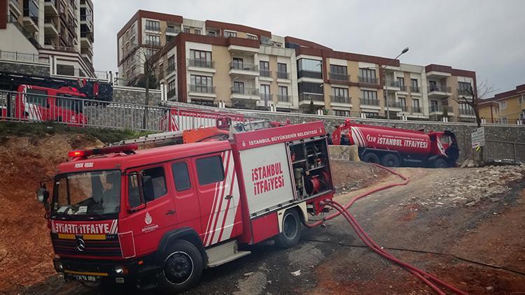 Pendikte korkutan yangın