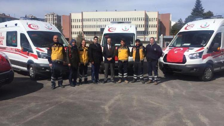 Sağlık Bakanlığı’ndan Niğde’ye 5 yeni ambulans
