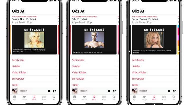 Apple Music Kadınlar Gününü unutmadı