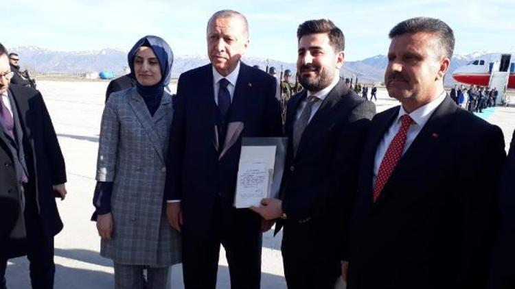 Cumhurbaşkanı Erdoğan mektup arkadaşıyla görüştü