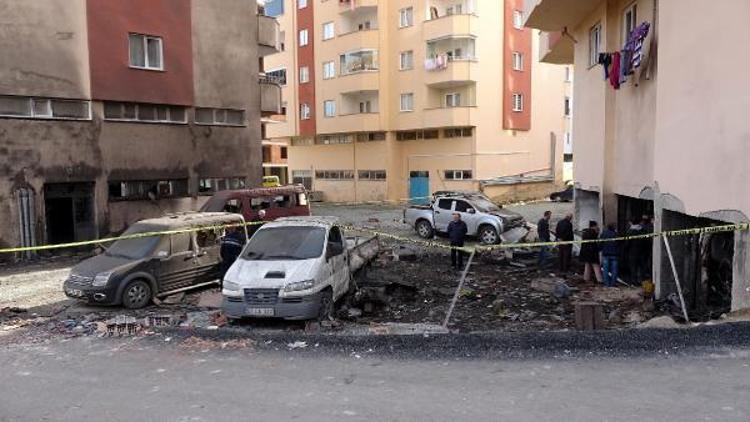 Trabzondaki patlamanın neden olduğu hasar, sabah ortaya çıktı