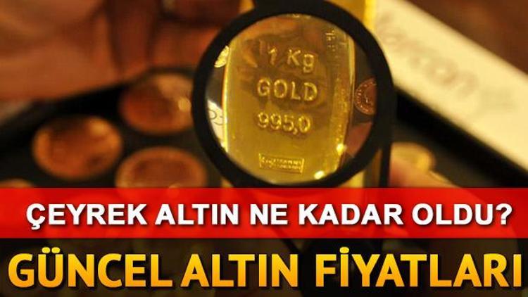 Altın fiyatları önceki güne göre düşüş seyriyle başladı