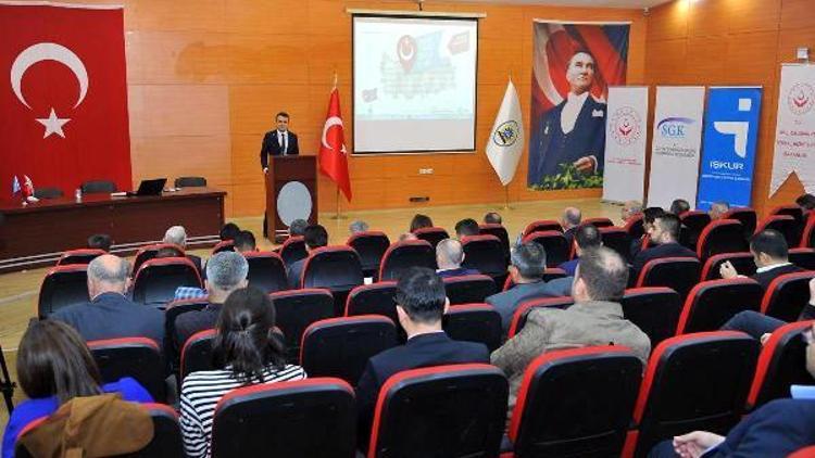 Osmaniyede İstihdam seferberliği 2019 programı anlatıldı