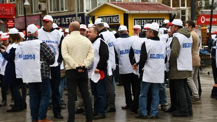 Çorlu Belediyesinde 114 işçi grev kararı aldı