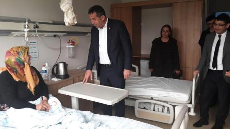 Başkan Vuraldan hastalara ziyaret