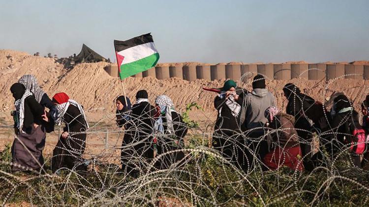 Gazze Şeridinde Büyük Dönüş Yürüyüşü eylemlerine ara verildi