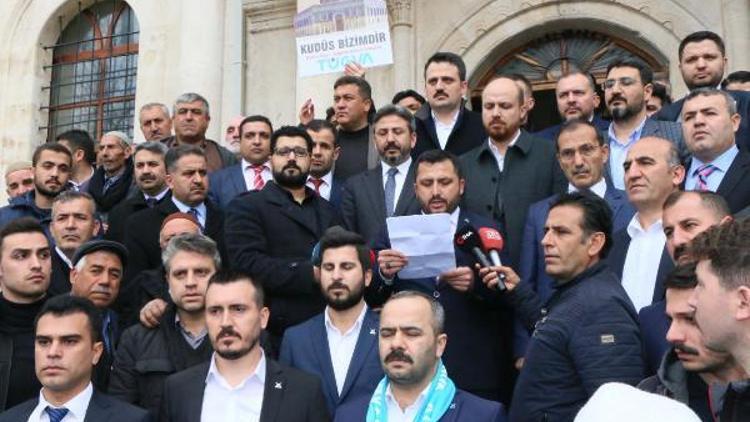 Bilal Erdoğan, Adıyamanda kılınan gıyabi cenaze namazına katıldı