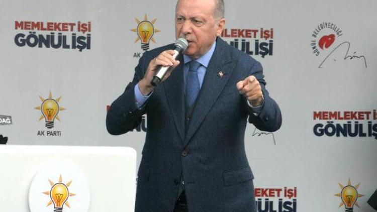 Cumhurbaşkanı Erdoğan Tekirdağda konuştu