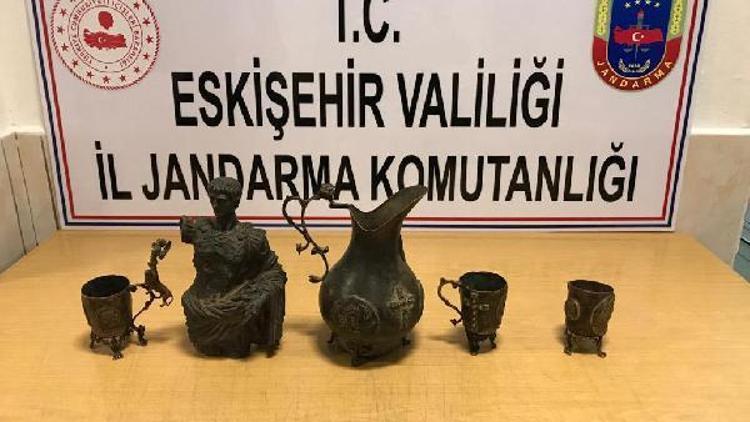 Eskişehir’de tarihi eser operasyonu