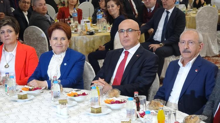 Kılıçdaroğlu ve Akşener sivil toplum kuruluşları ve iş dünyası temsilcileriyle bir araya geldi