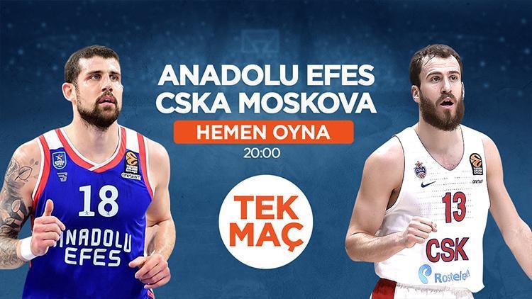 Anadolu Efes - CSKA Moskova maçında MBS1 fırsatı iddaada banko...