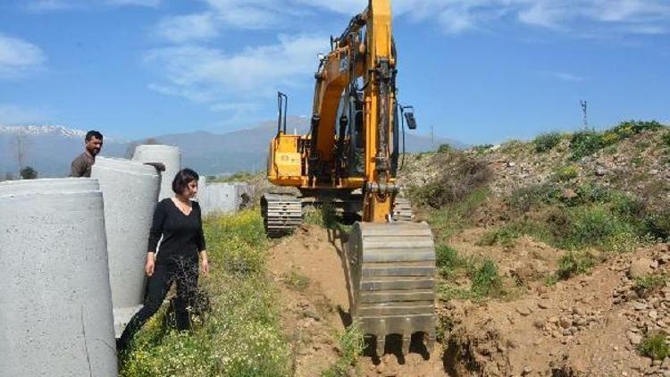 Mahallenin atık su sorunu çözüldü