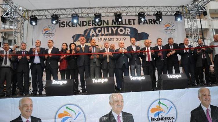 İskenderun Millet Parkı açıldı