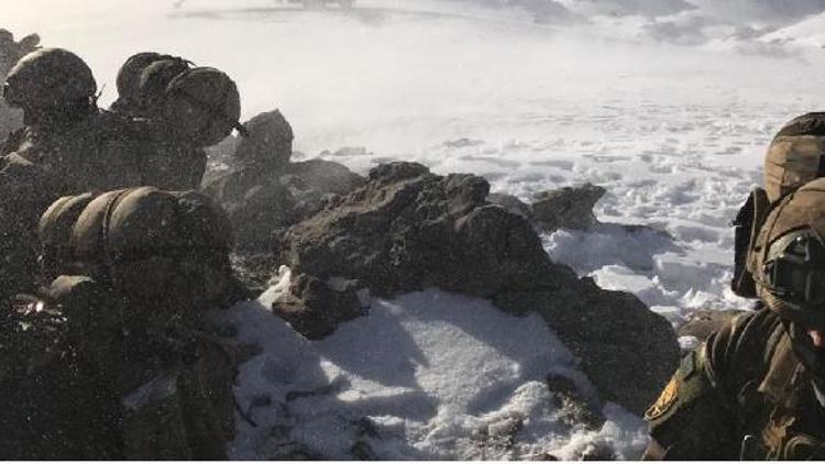 Cudi Dağında terör örgütü PKKya ait mühimmat ele geçirildi
