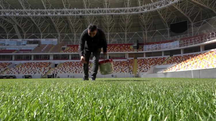 Yeni Malatya Stadyumu bakıma alındı