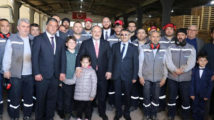 Bakan Varank Yalovada ahşap ambalaj fabrikası açtı