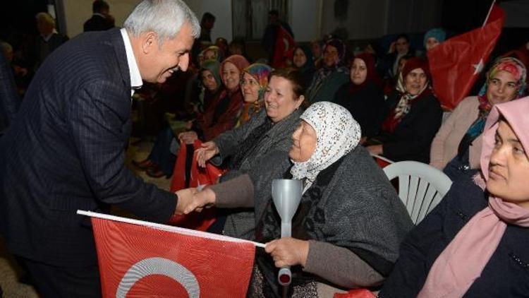 Çetinkaya, vatandaşla buluştu