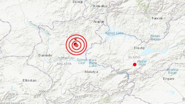 Son dakika: Malatyada 4.5 büyüklüğünde deprem