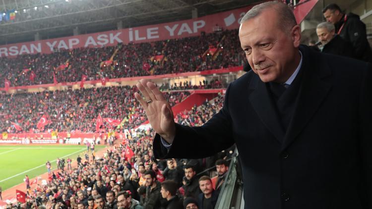 Cumhurbaşkanı Erdoğandan Milli Takıma destek