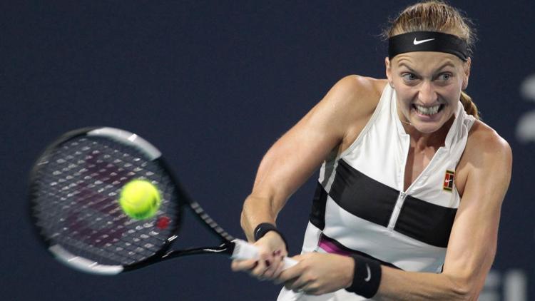 Kvitova çeyrek finalde elendi