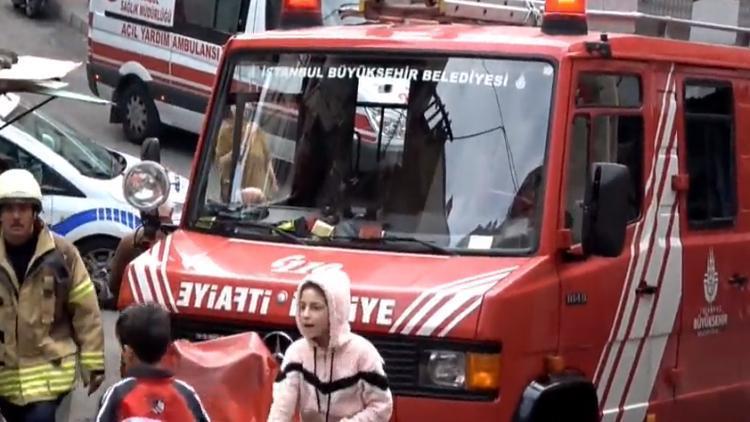 İstanbulda korkutan yangın