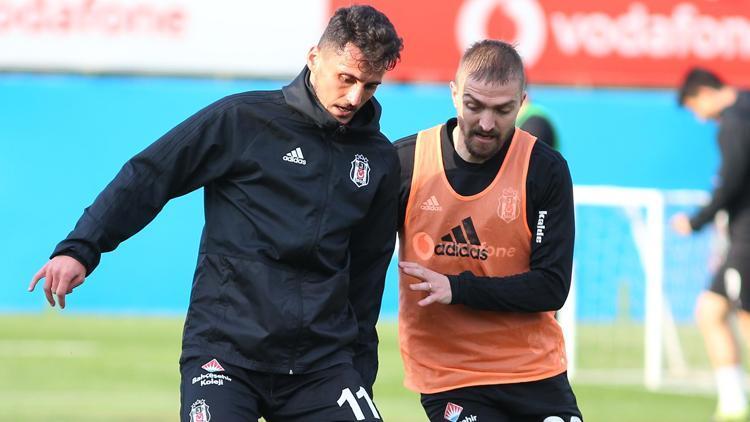 Beşiktaşta çalışmalar sürdü İdmanda 15 eksik...