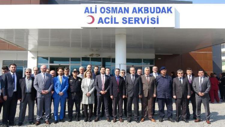 Sağlık memurunun adı, acil servise verildi