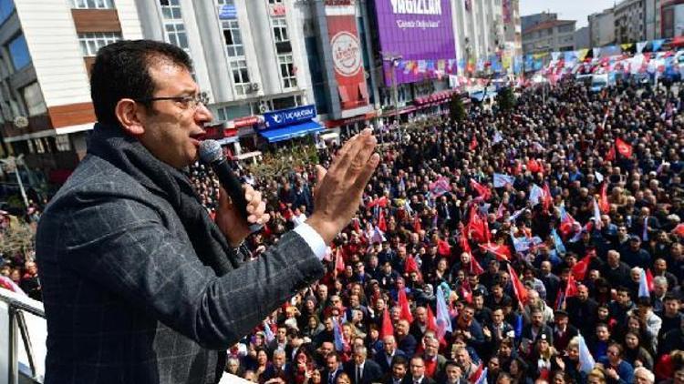 İmamoğlu: İstanbula sevgiyi, saygıyı, hak hukuk adaleti getirmeye geldik