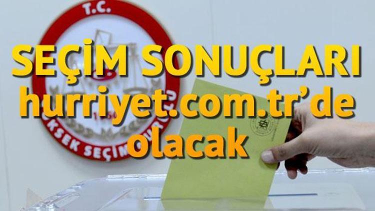 Yerel seçim sonuçları ve partilerin oy oranları Hurriyet.com.tr seçim sayfasında