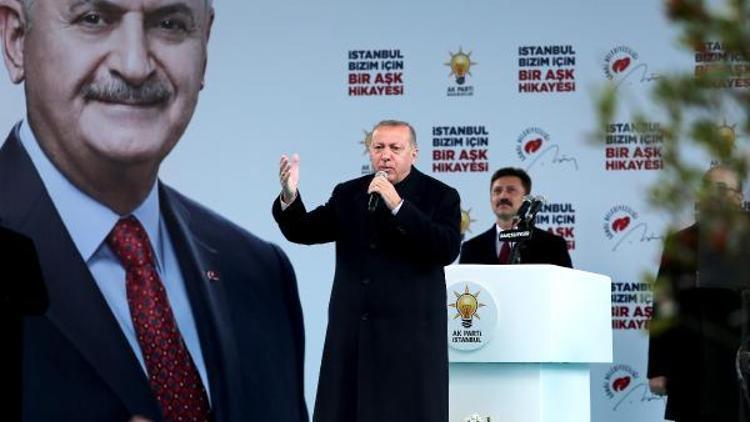 Cumhurbaşkanı Erdoğan Bahçelievlerde konuştu