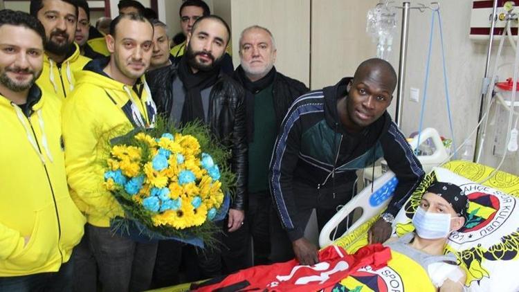 Sow, lösemi hastası Mehmet Polata sürpriz yaptı