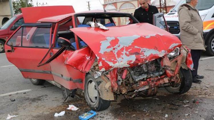 Samsunda oy kullanma dönüşü kaza: 7 yaralı
