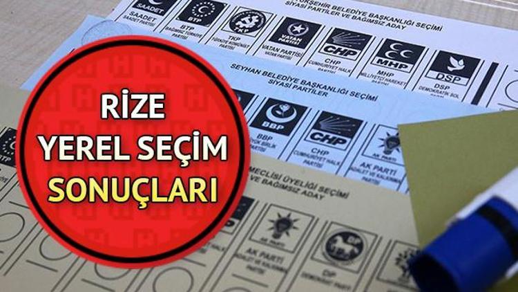 Rizeden seçim sonuçları oy oranları ile araştırılıyor...Grafikli Rize seçim sonuçları ekranı