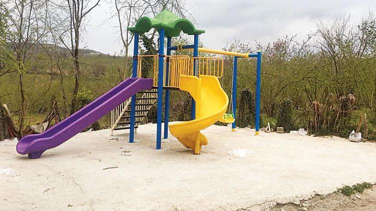 Çocuklara yeni park
