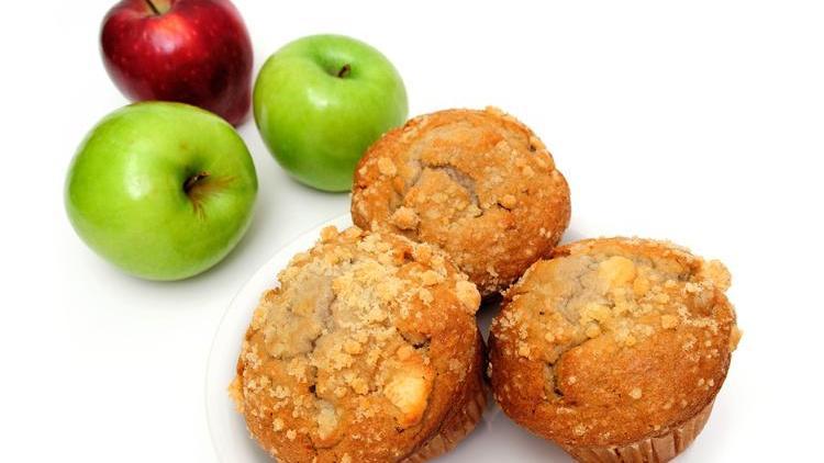 Elmalı tahinli muffin tarifi