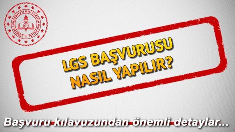 LGS başvurusu nasıl yapılır Okul başarı puanı için bakandan açıklama