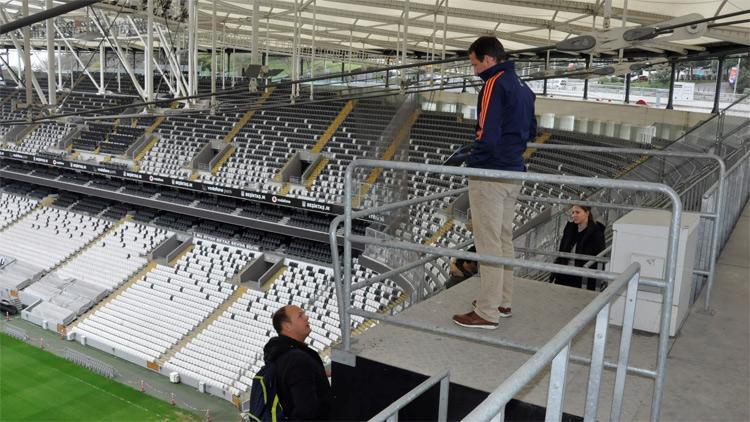 UEFA yetkilileri Vodafone Parkı inceledi Süper Kupa 2019...