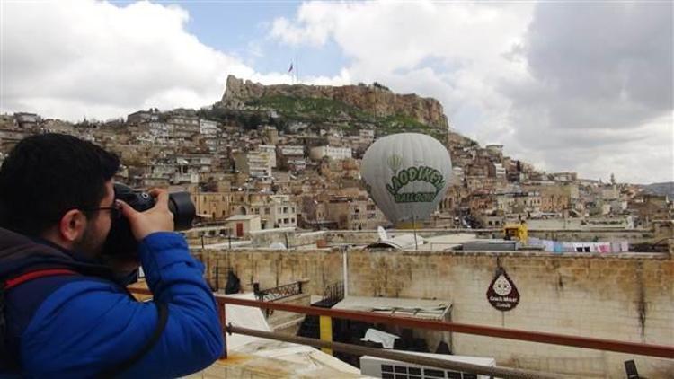 Mardinde balon turizmi başladı