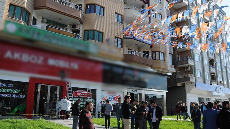 Diyarbakır Bağlarda AK Parti binasına ateş açıldı