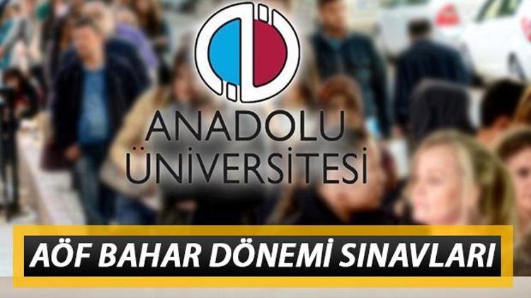 AÖF sınavı kaç dakika sürüyor AÖF saat kaçta bitiyor