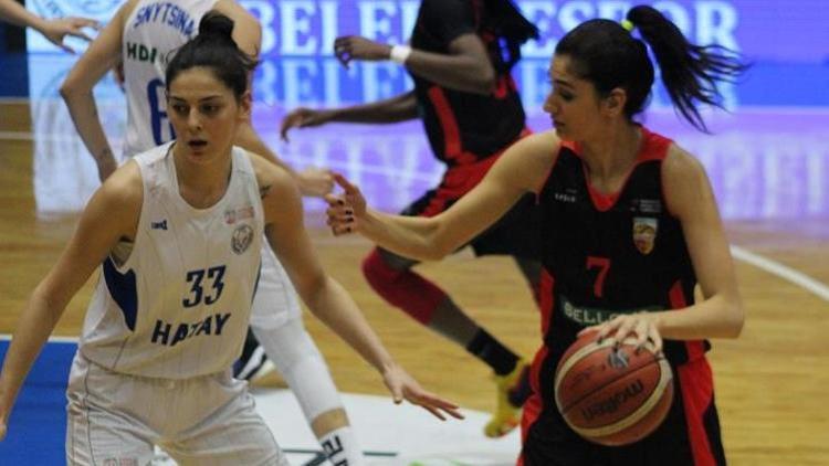 Kayseri Basketbolu farklı geçen Hatay BŞB, G.Saray ile eşleşti
