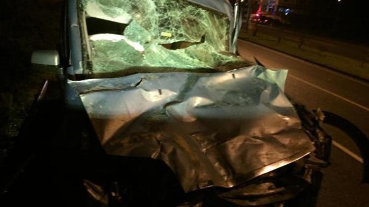 3 aracın karıştığı kazada 6 kişi yaralandı
