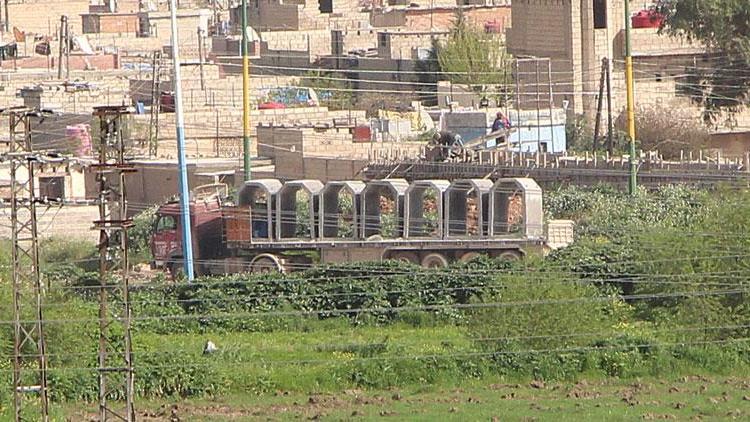 YPG’nin tünel inşaatı görüntülendi