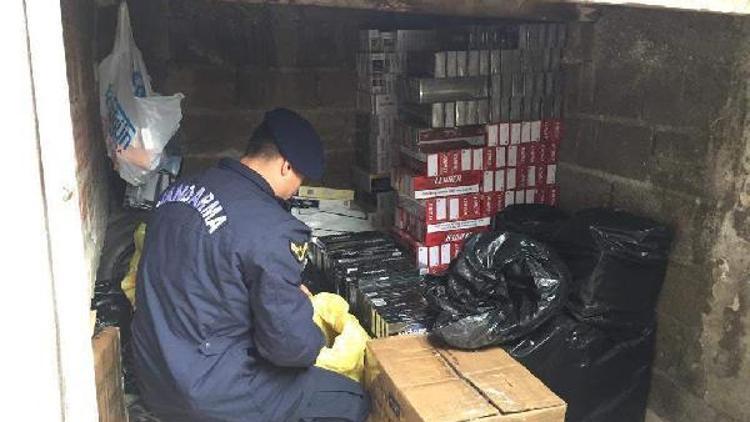 Kocaelide 11 bin 250 paket kaçak sigara ele geçirildi