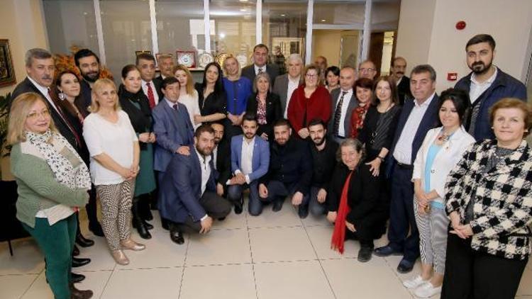 CHP ve İYİ Partiden Başkan Taşdelen’e kutlama ziyareti