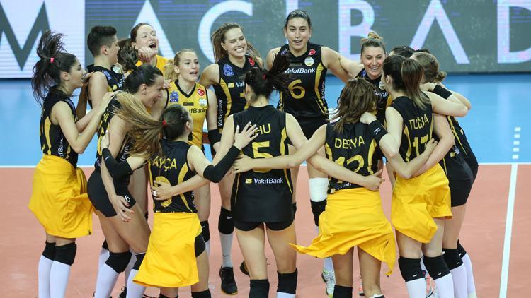 Fenerbahçeyi eleyen VakıfBank finale yükseldi