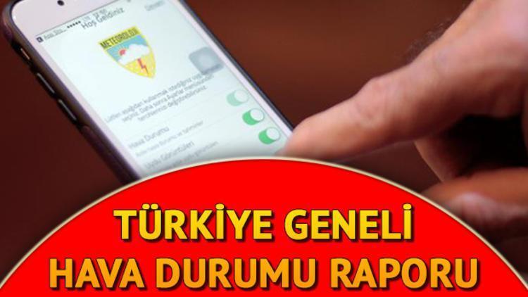 Meteorolojiden soğuk hava uyarısı | Hangi illere yağmur yağacak