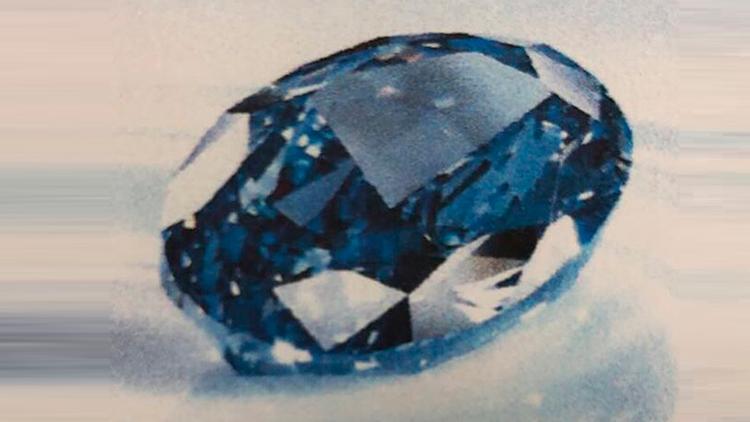 Botsvanada nadir rastlanan mavi elmas bulundu
